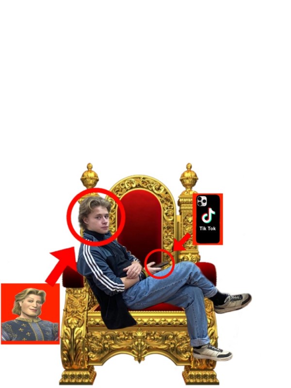 Создать мем: кресло короля, царь на троне, человек