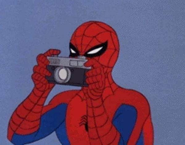 Create meme: two spider-man meme, memes Spiderman, spider-man 1967