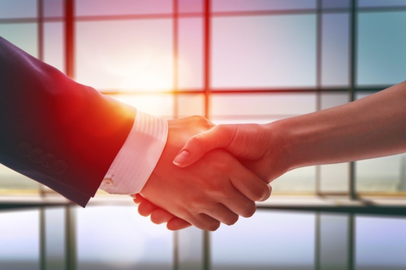 Create meme: handshake , business partnership, handshake business