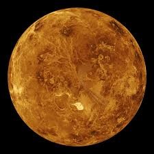 Create meme: Venus, planet Venus color planet, the planet Venus the sun