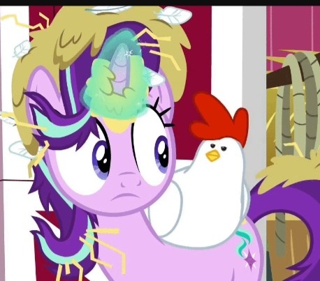 Create meme: friendship is a miracle, Princess Celestia Krazy, pony 