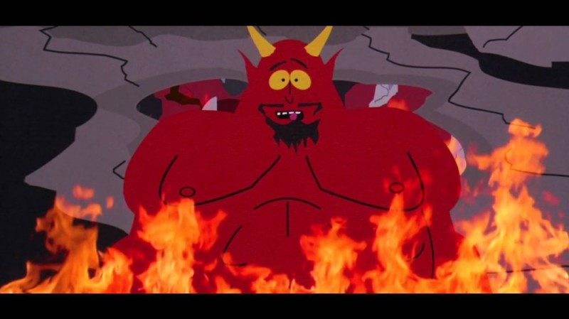 Create meme: Satan , hell on earth south park satan, Satan the devil