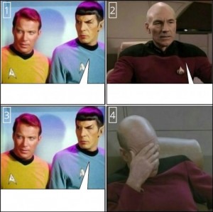 Create meme: funny comics, photocomics, captain Picard
