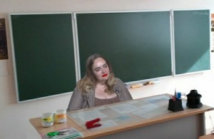 Create meme: EVENING teacher Irina at the site Risovac ru