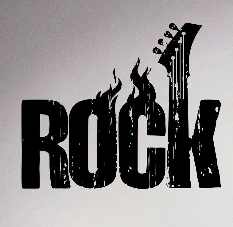 Create meme: rock , rock music, inscription rock
