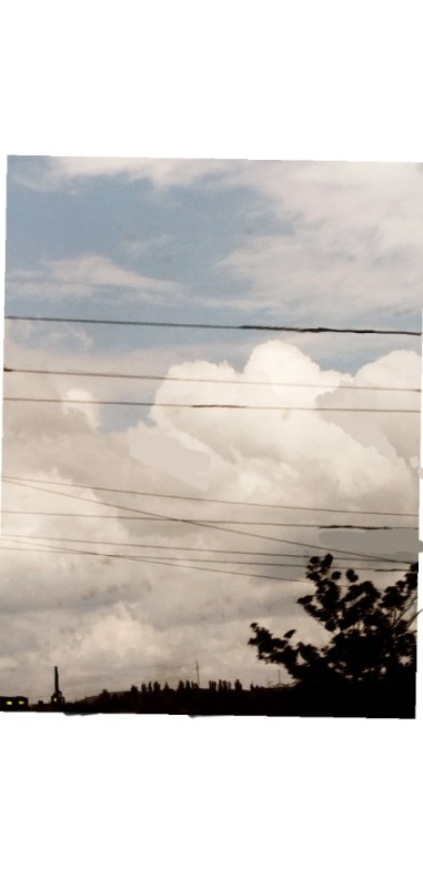 Создать мем: красота неба, смерч в касторном курской области 2003, облака