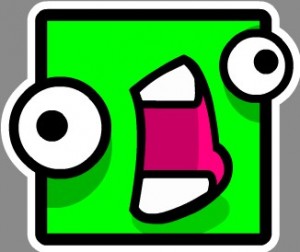 Create meme: game geometry dash, geometry dash cube, geometry dash