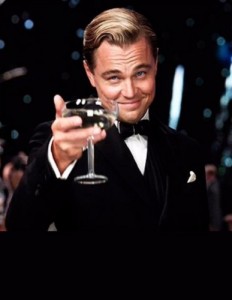 Create meme: Leonardo DiCaprio the great Gatsby, The Great Gatsby, the great Gatsby Leonardo DiCaprio with a glass of