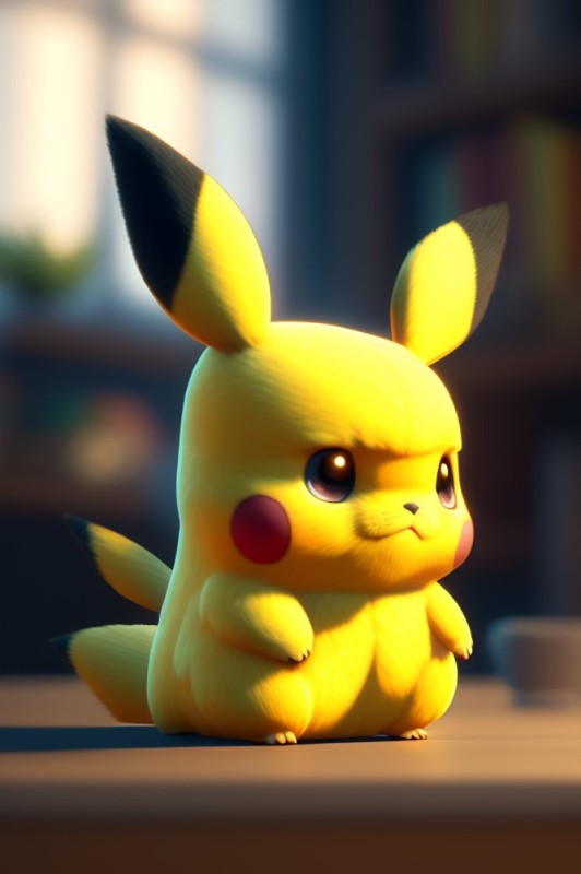 Create meme: pikachu, pikachu screensaver for your phone, pikachu 8k