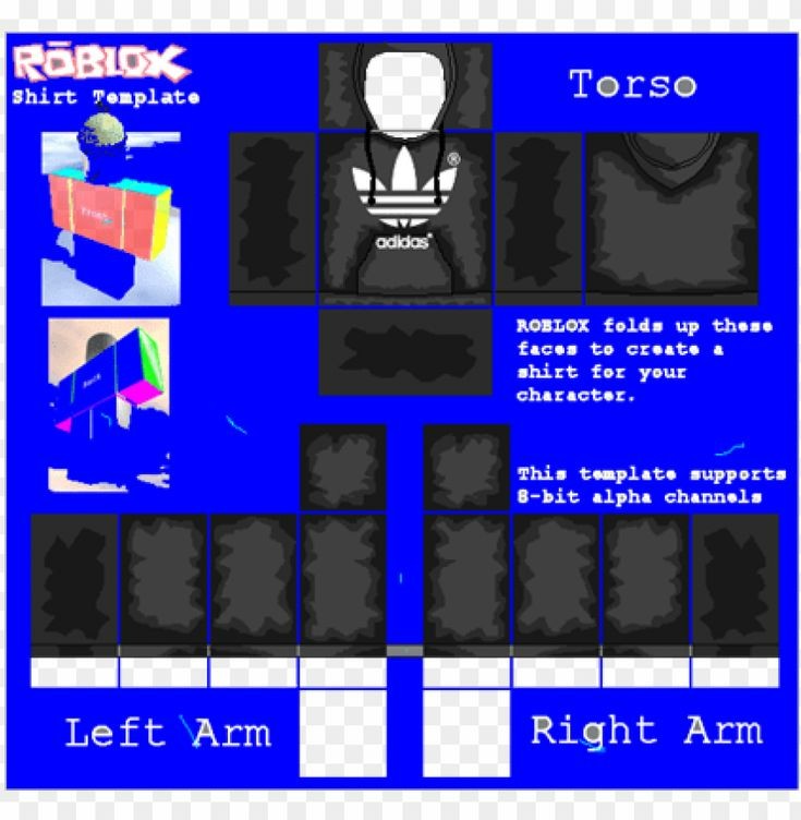 Создать мем: shirt roblox адидас, template roblox, roblox adidas