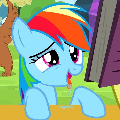 Create meme: pony , Rainbow dash is crying, rainbow dash 