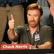 Create meme: Chuck Norris like, Chuck Norris thumbs up, meme Chuck Norris