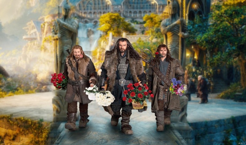 Create meme: From March 8, the hobbit thorin, the hobbit , the hobbit an unexpected journey hobbit 3