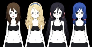 Create meme: tainaka ritsu, creepypasta Ann, htt k-on