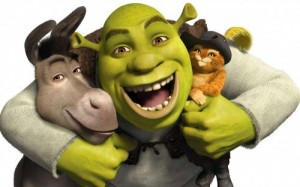 Создать мем: Shrek 5, персонажи шрека стикеры, шрек осел
