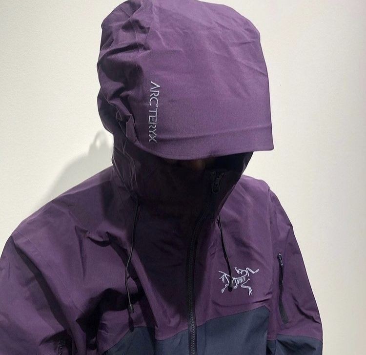Создать мем: arcteryx куртка фиолетовая, курточка, куртка