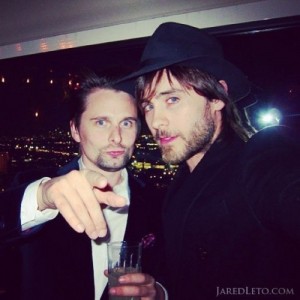 Создать мем: группа muse, jared leto, matthew bellamy