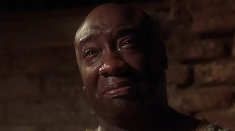 Create meme: John Coffey, John Coffey the green mile, I'm tired boss