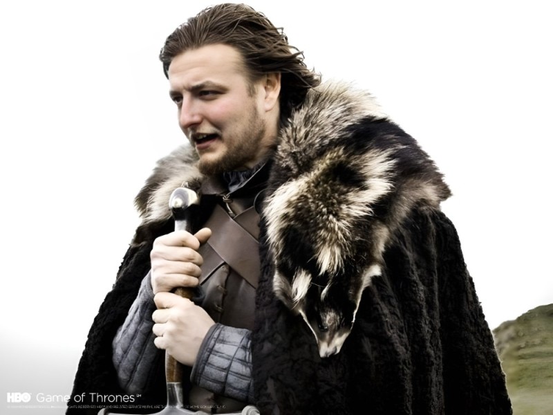 Создать мем: старк игра престолов, brace yourselves, brace yourself exam is coming