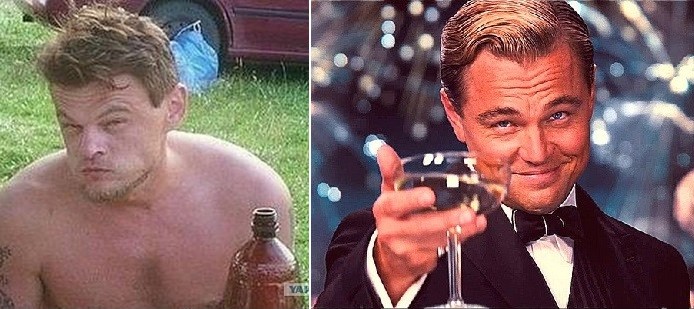 #Leonardo DiCaprio. 