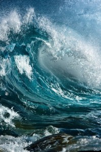 Create meme: the ocean, sea, water wave