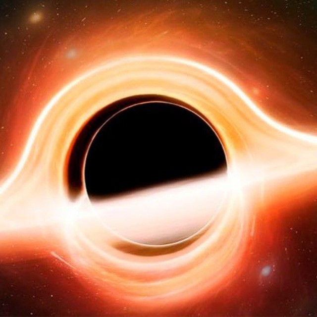 Create meme: interstellar black hole, hole, photo of a black hole