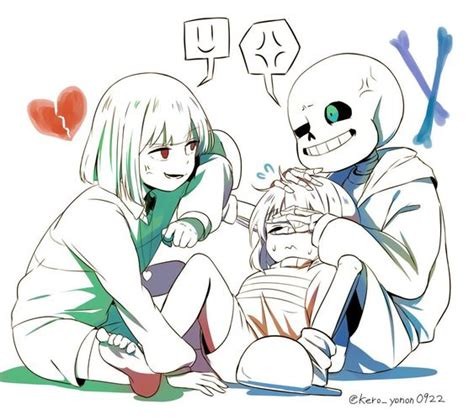 Create meme: sans x frisk, Sans perverts Frisk, undertale sans x frisk