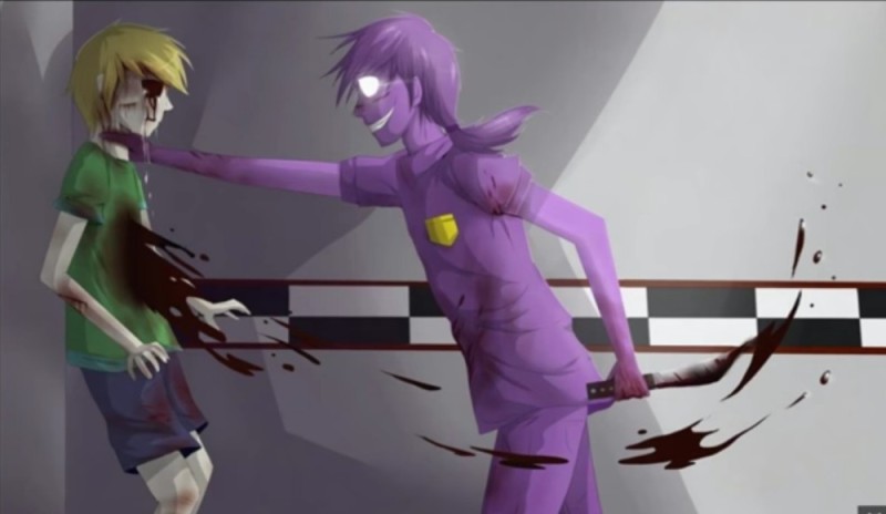 Create meme: William Afton, William Afton, fnaf purple man