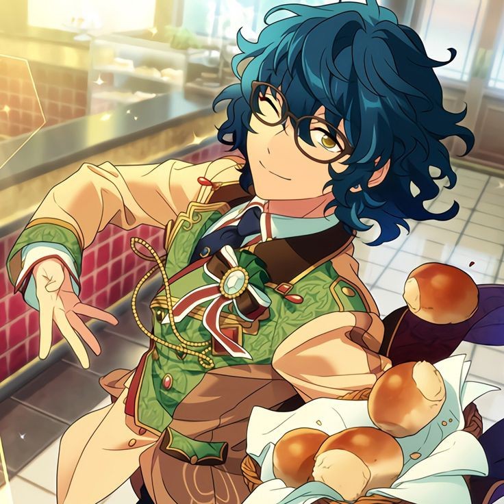 Create meme: anime guys , anime characters, ensemble stars tsumugi aoba