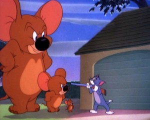 Create meme: Jerry Tom and Jerry, Tom and Jerry is a large mouse, Tom and Jerry Jerry and Jumbo