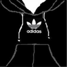 Создать мем: t shirt roblox adidas, roblox adidas, roblox black adidas hoodie t-shirt