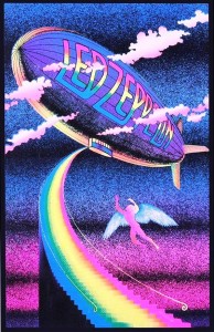 Создать мем: led zeppelin cool poster, led zeppelin vintage poster, психоделические рисунки