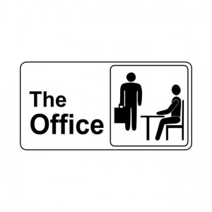 Create meme: dunder mifflin, logo, the office