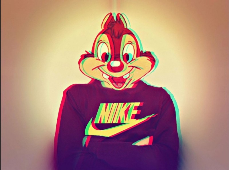 Create meme: Bugs Bunny is cool, toons in nike, Jerry is cool in nikes