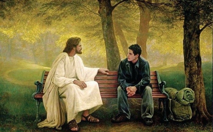 Create meme: A conversation with God, Jesus Christ , communion with God