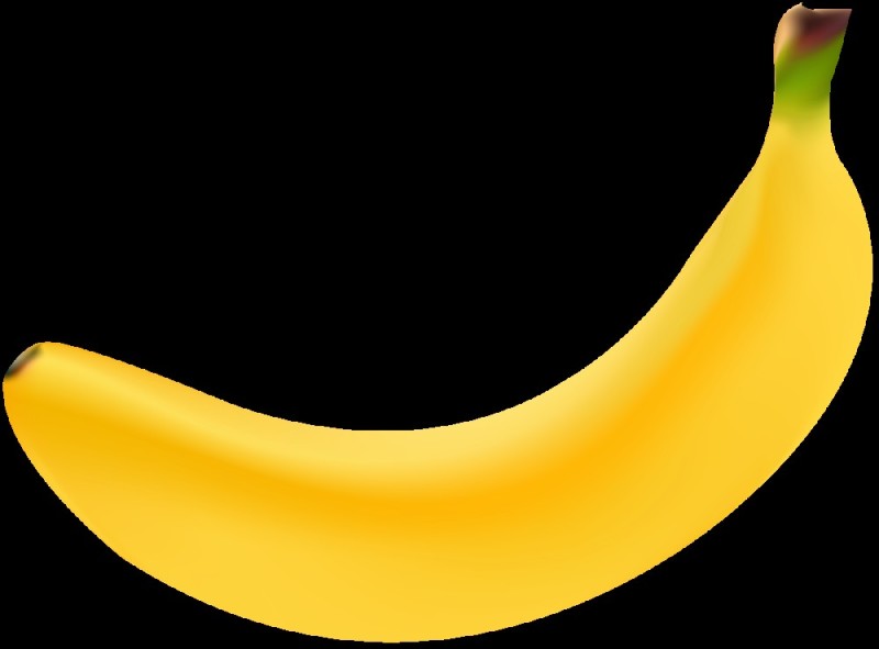 Создать мем: клипарт банан, спелый банан, фон бананы
