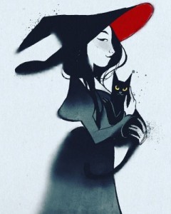 Create meme: witch, inktober, the inspiration for the figure of the witch