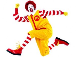 Create meme: the clown Ronald McDonald, Ronald McDonald