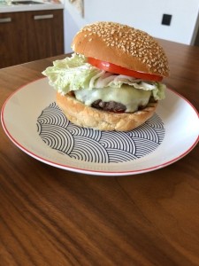 Создать мем: king food, фишбургер с беконом, hamburger