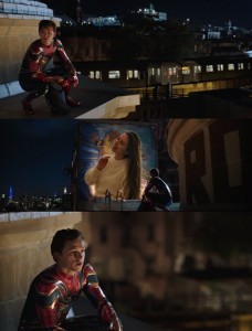 Create meme: spider-man, iron man Avengers finale, spider-man far from home iron man