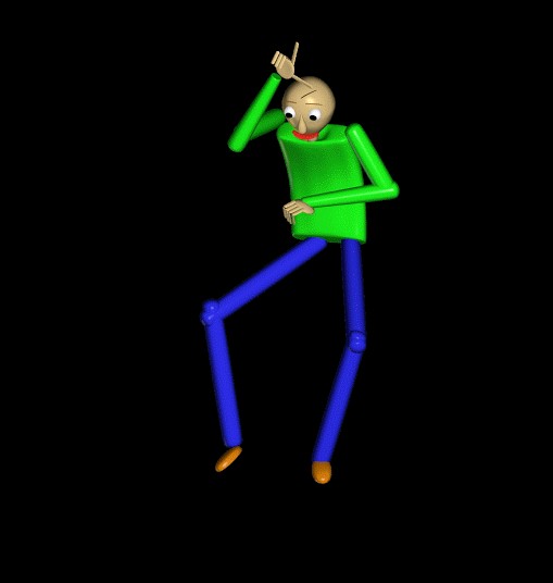 sozdat mem baldi s gif fortnite dance - baldi doing fortnite dances