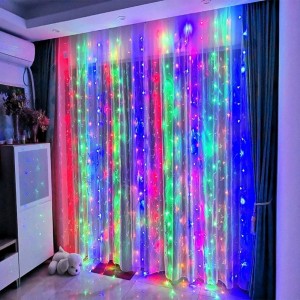 Create meme: led festoon-blind 3 x 2, garland curtain, festoon blind 3 2