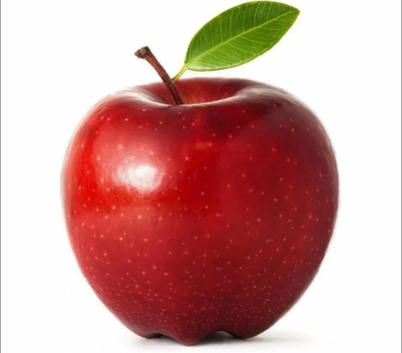 Create meme: apple fruit , red apple on a white background, Apple on white background