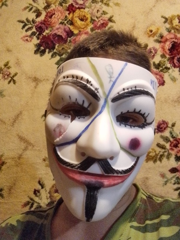 Создать мем: маска гая, маска ананимус, маска анонимуса