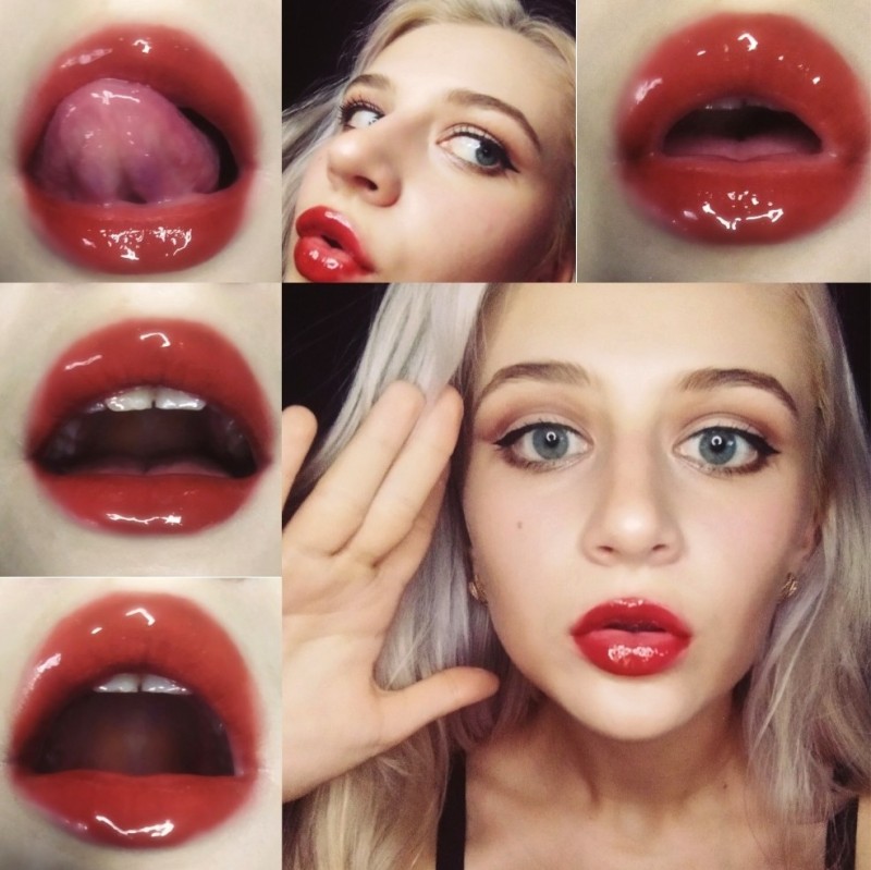 Create meme: makeup style, lips are plump, lipsticks