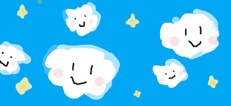 Создать мем: белые облака, милые облачка, облака