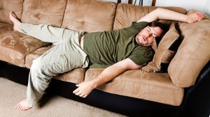 Create meme: lazy man, lying on the sofa, a man lies on the sofa