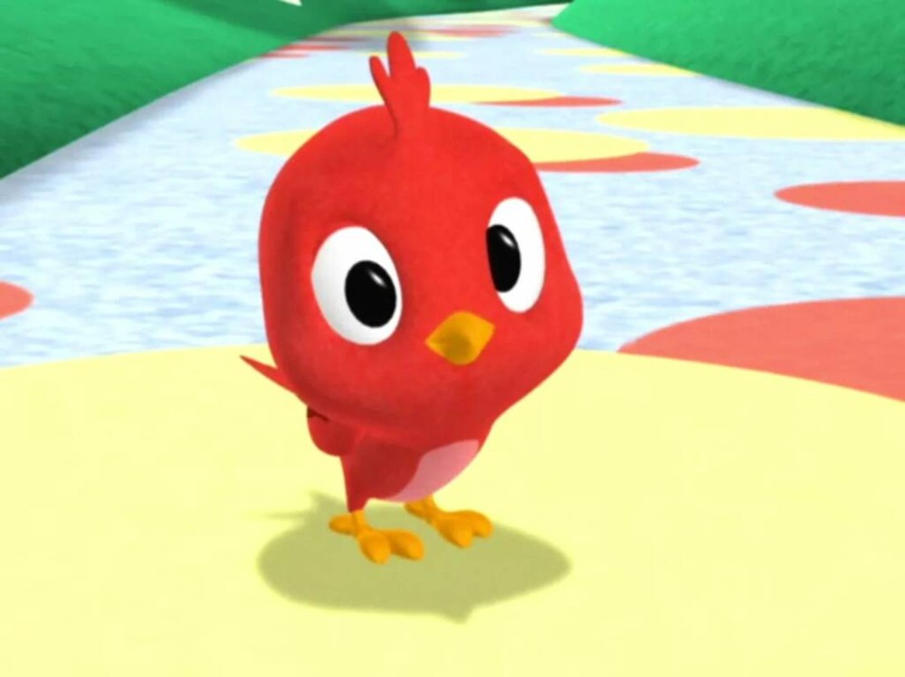 Создать мем: angry birds red, клуб микки мауса красная птица, цыпленок chicky мультик