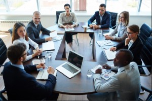 Создать мем: люди в офисе аудит, business meeting, деловая встреча