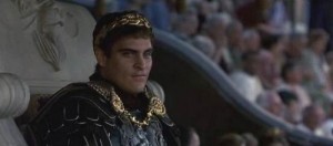 Create meme: roman, the Commodus, gladiator